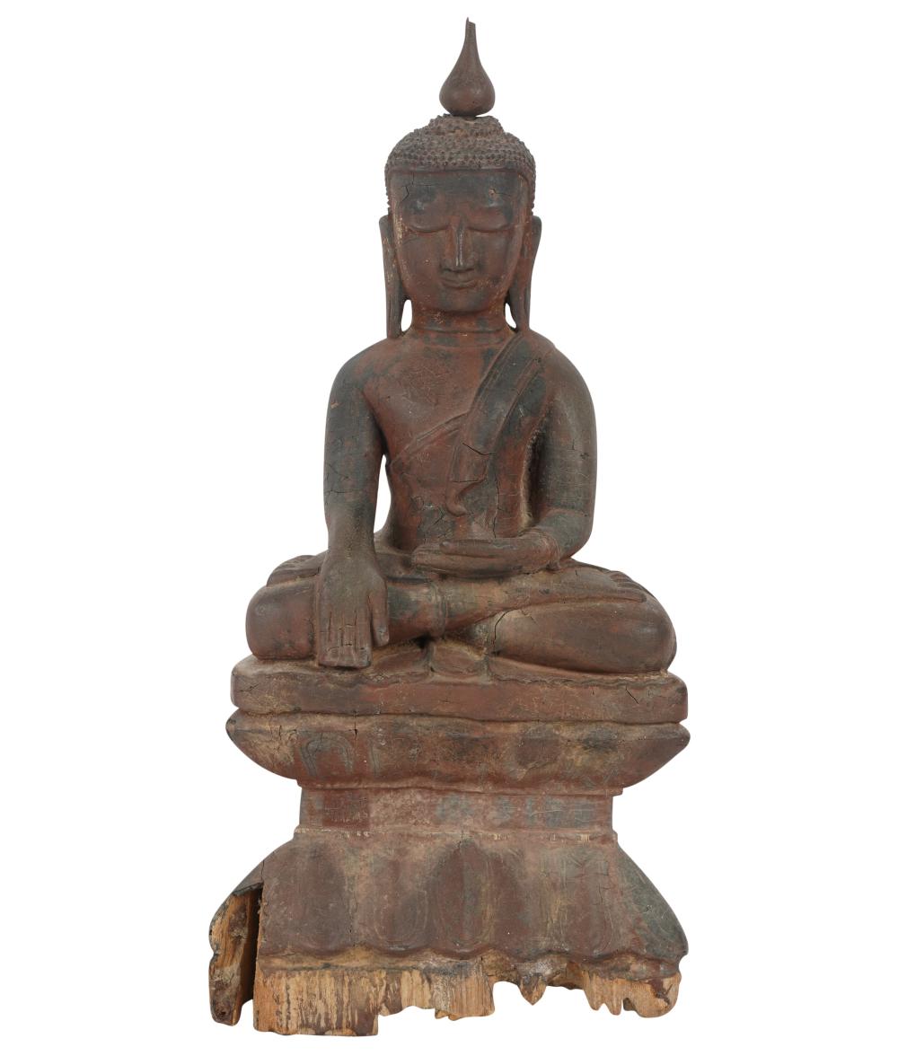 ASIAN BUDDHA FIGUREAsian Buddha