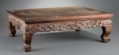 ASIAN CARVED AND PARCEL GILTWO