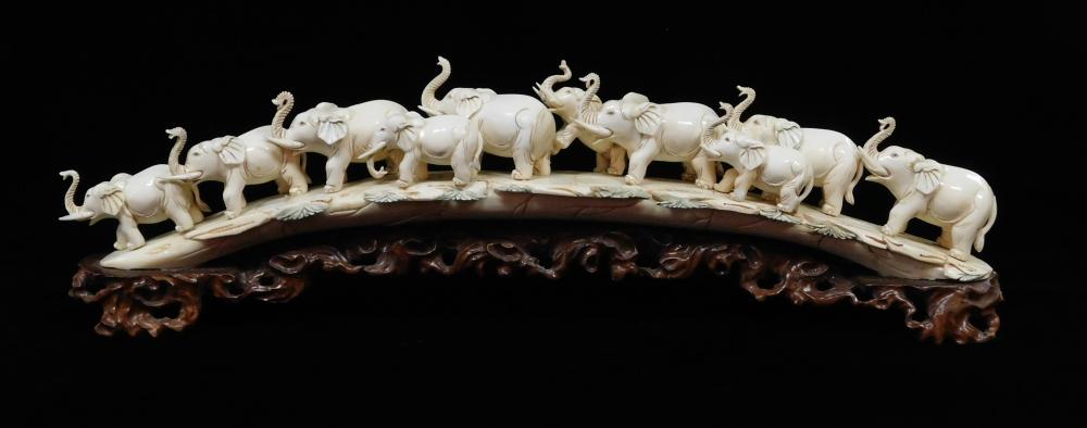 ASIAN: CARVED BONE GROUP