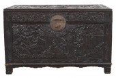 ASIAN CARVED HARDWOOD STORAGE