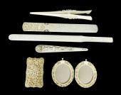ASIAN: CARVED IVORY AND BONE A