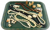 ASIAN: CARVED IVORY AND IVORY-