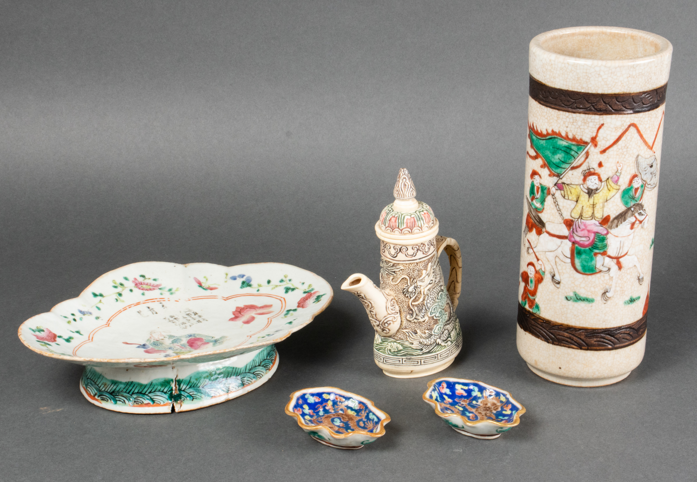 ASIAN CERAMIC & BONE ASSORTED
