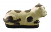 ASIAN: CERAMIC CAT-FORM PILLOW