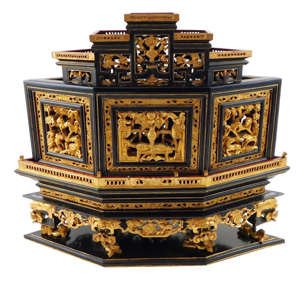 ASIAN: CHANAB OFFERING BOX,