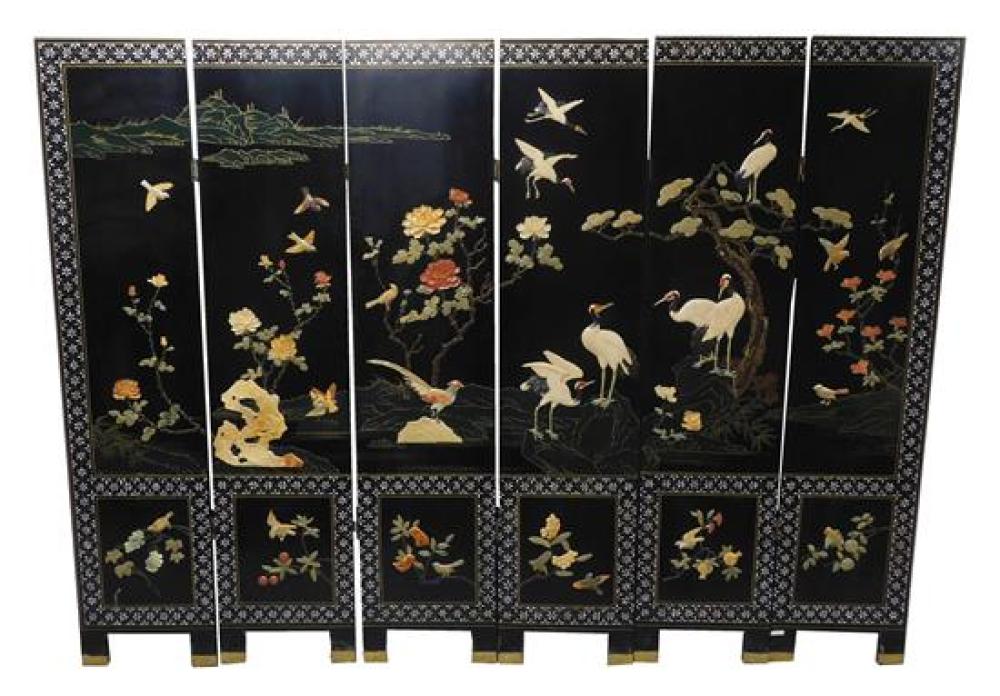 ASIAN: CHINESE BLACK LACQUERED