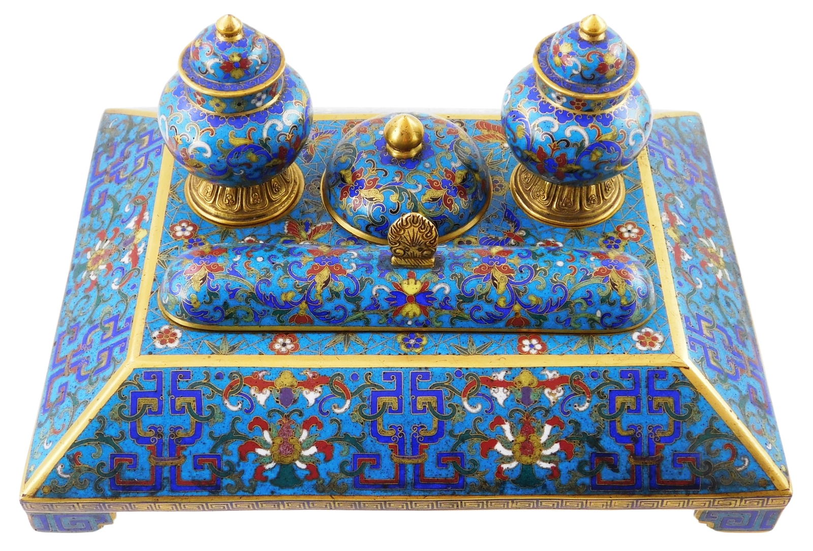 ASIAN: CHINESE CLOISONNE ENAMEL