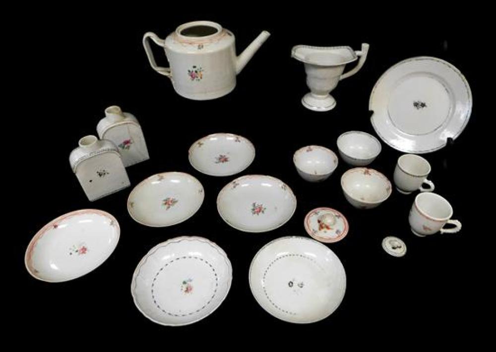 ASIAN: CHINESE EXPORT GRISAILLE AND