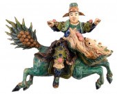 ASIAN: CHINESE FIGURAL POTTERY