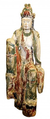 ASIAN: CHINESE FIGURE OF GUANY