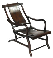 ASIAN: CHINESE HARDWOOD RECLIN