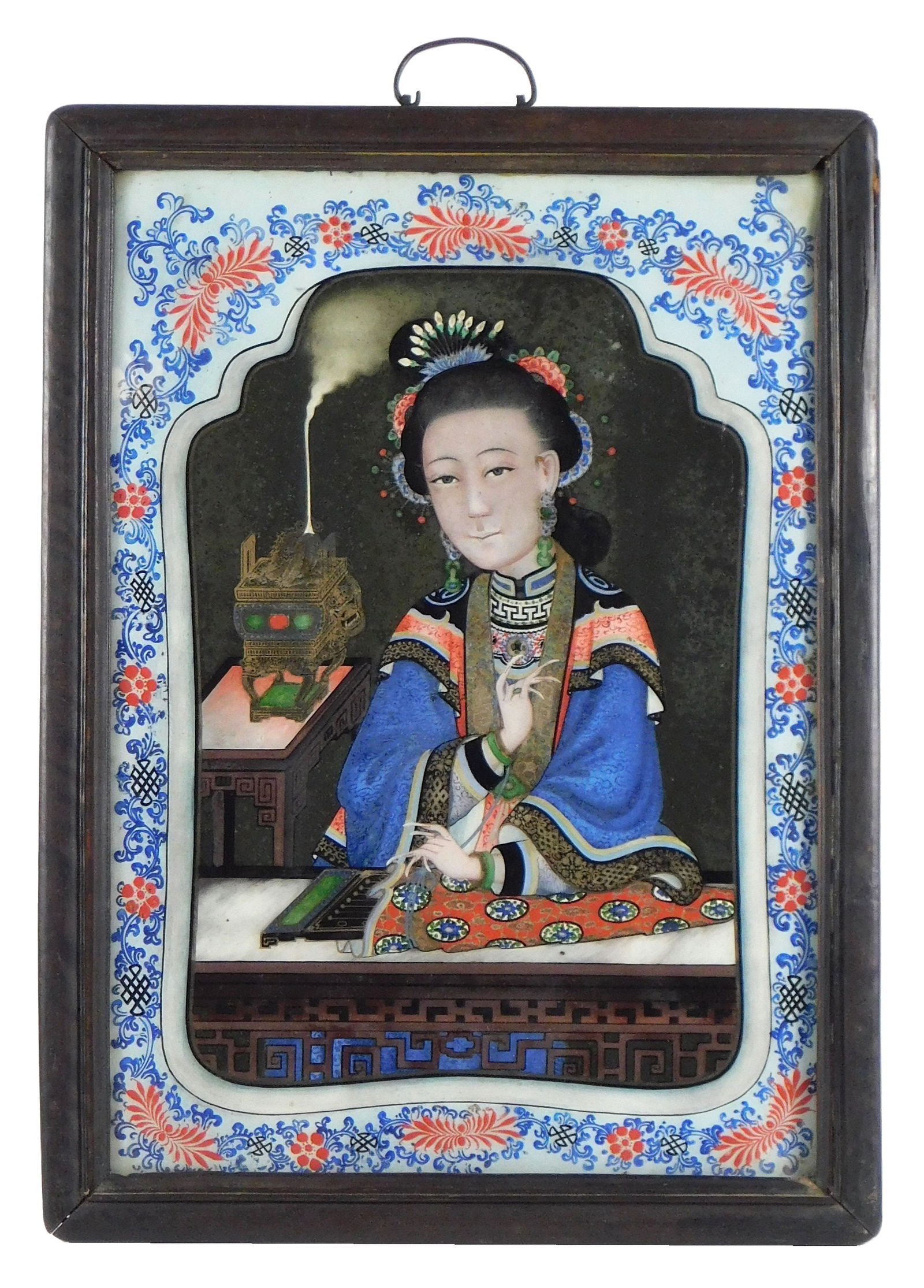 ASIAN: CHINESE PAINTING REVERSE