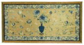 ASIAN: CHINESE SILK EMBROIDERE