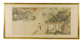 ASIAN: CHINESE WATERCOLOR ON P