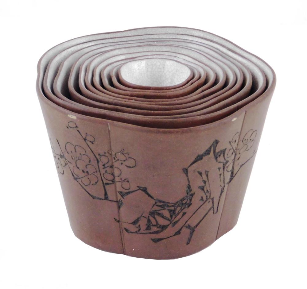 ASIAN: CHINESE YIXING POTTERY