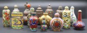 ASIAN CLOISONNE AND SILVER SNU
