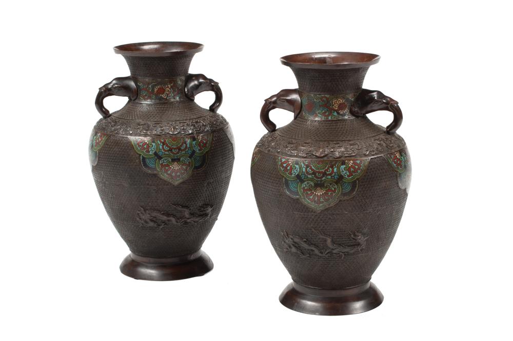 ASIAN CLOISONNE ENAMEL