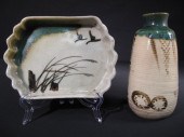 Asian decorative glazed potter