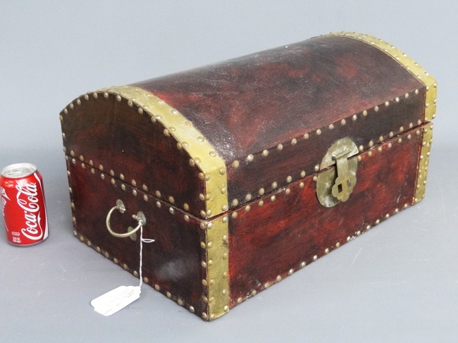 Asian dometop box. 20 1/2'' W.