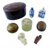 ASIAN: EIGHT ASIAN SNUFF BOTTL