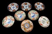 ASIAN: EIGHT JAPANESE IMARI PO