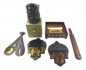 ASIAN: EIGHT PIECES, INCLUDING