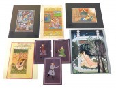 ASIAN: EIGHT UNFRAMED PERSIAN