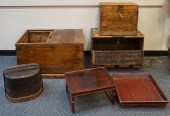 ASIAN ELMWOOD SLIDING TOP CHES
