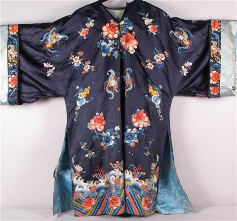 ASIAN EMBROIDERED BED HANGING