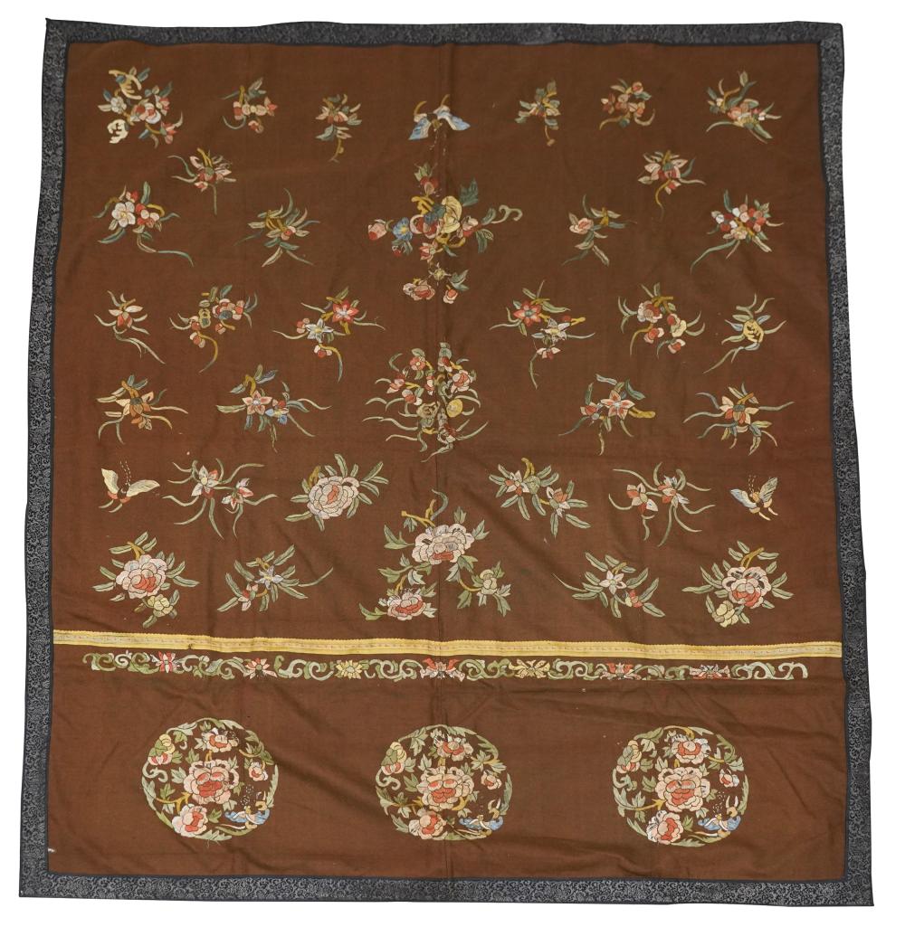 ASIAN EMBROIDERED TEXTILEworked