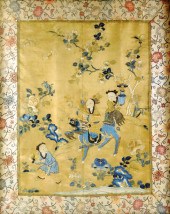 ASIAN: EMBROIDERY ON SILK, THR