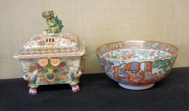 Asian Export Style Bowl and