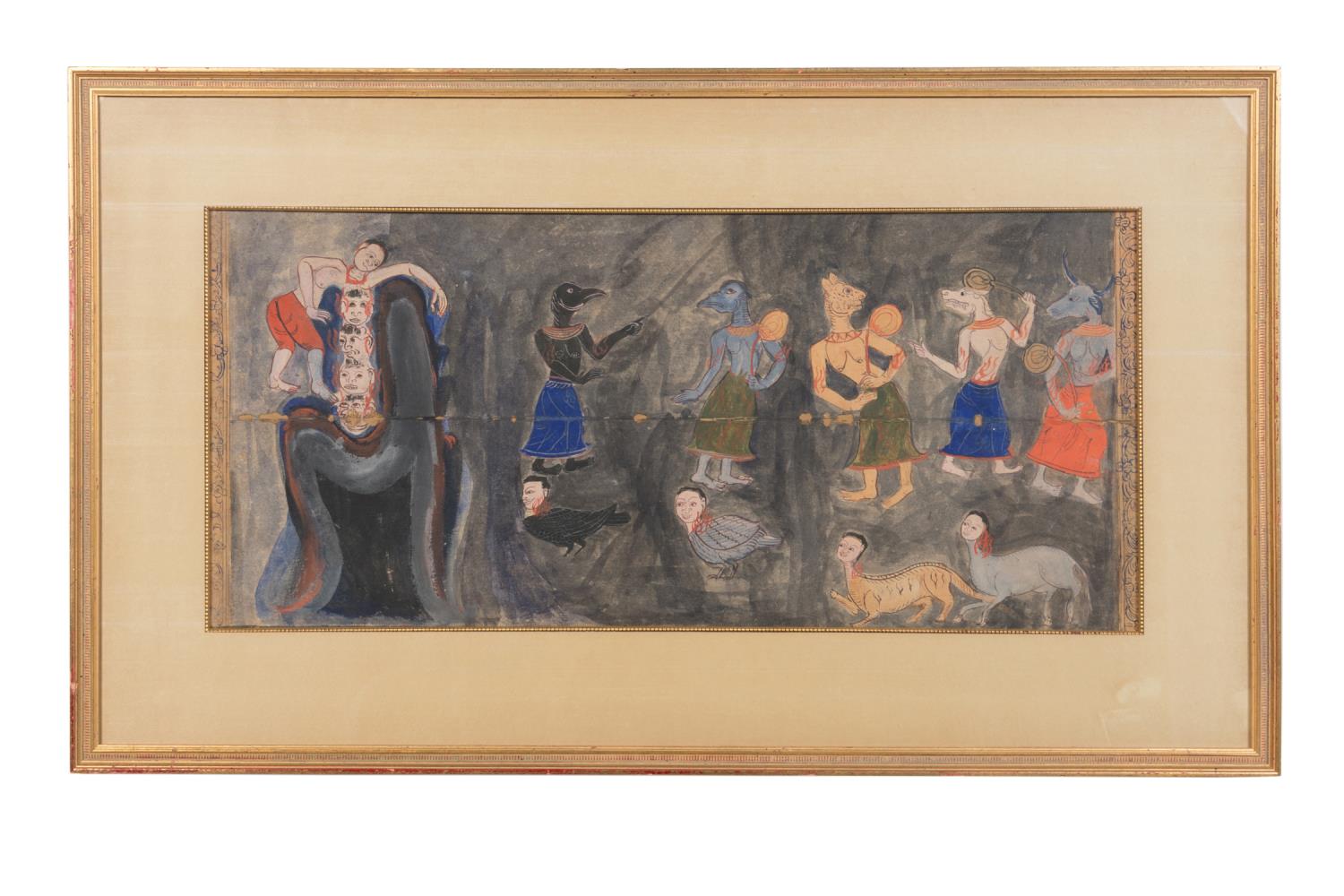 ASIAN FIGURAL WORK ON PAPER
