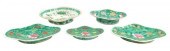 ASIAN: FIVE CHINESE PORCELAIN