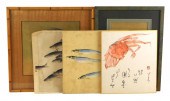 ASIAN: FIVE FISH AND SEA THEME