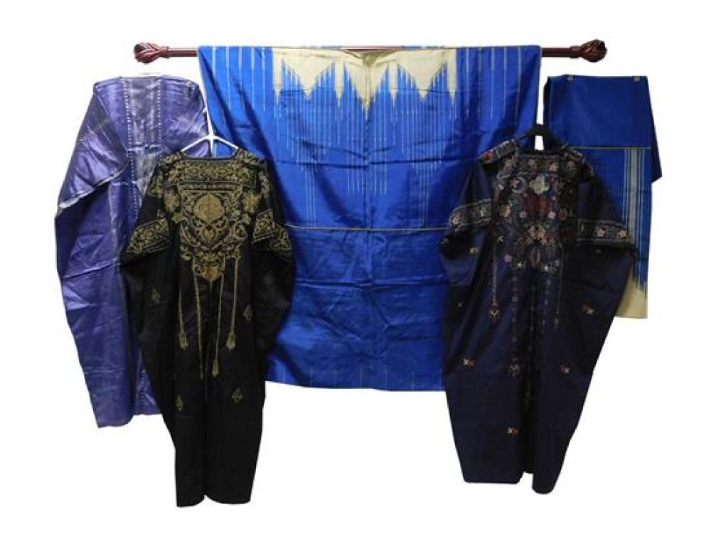 ASIAN: FIVE MIDDLE EASTERN SILK