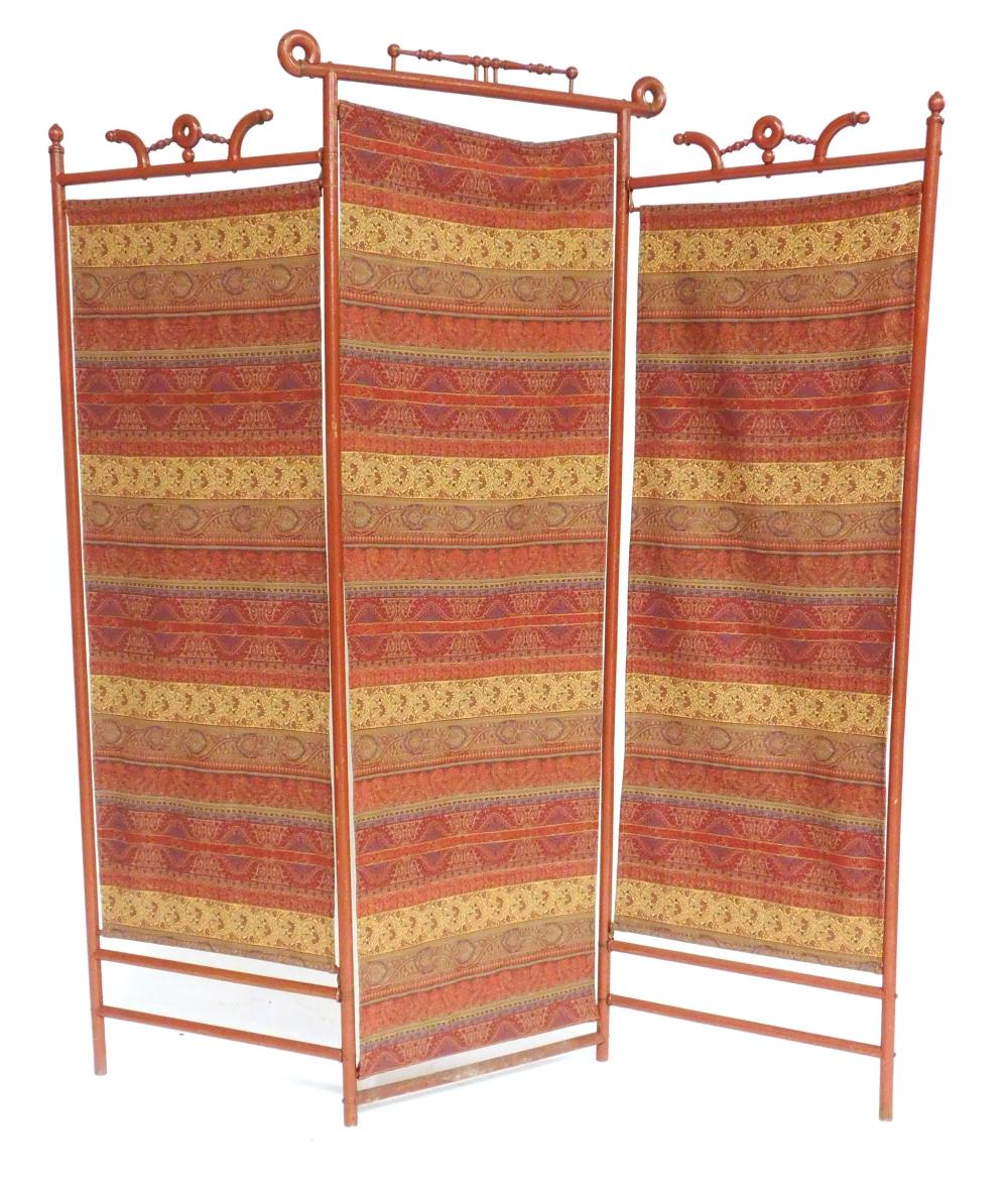 ASIAN: FOLDING PRIVACY SCREEN, 19TH