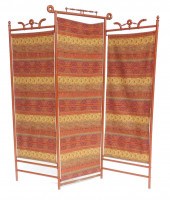 ASIAN: FOLDING PRIVACY SCREEN,