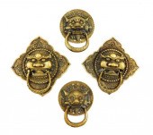 ASIAN: FOUR CHINESE HANDLES FO