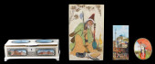 ASIAN: FOUR HAND PAINTED INDIA