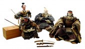 ASIAN: FOUR JAPANESE SAMURAI D