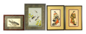 ASIAN: FOUR JAPANESE WOODBLOCK