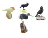 ASIAN: FOUR LAPIDARY FIGURES O
