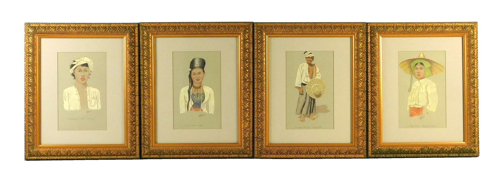 ASIAN: FOUR PORTRAITS OF PEOPLE