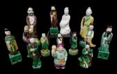 ASIAN: FOURTEEN PORCELAIN ROBE