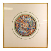 ASIAN: FRAMED CHINESE CIRCULAR