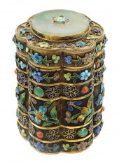 ASIAN: GILDED SILVER AND SHADE