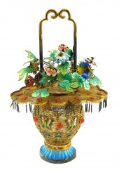 ASIAN: GILDED STERLING SILVER