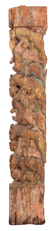 ASIAN HAND-CARVED WOOD