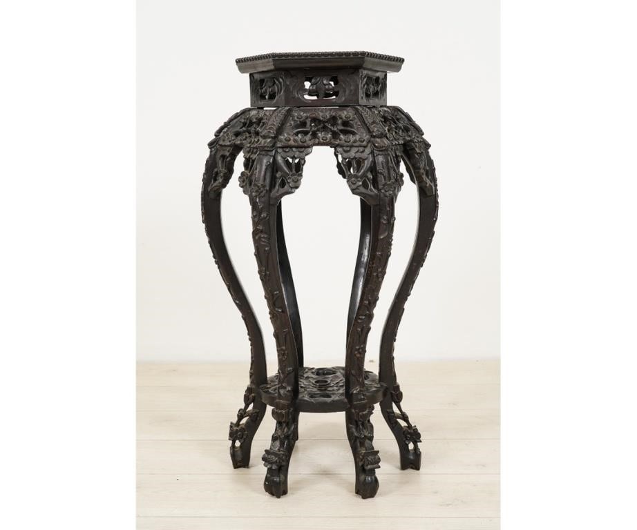 Asian hexagonal marble top,